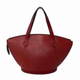 Louis Vuitton-Louis Vuitton Epi Saint Jacques Handbag-Red