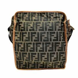 Fendi-Sac à épaule Fendi Zucca 7VA152-Marron