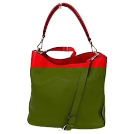 Fendi-Fendi Selleria Anna Petit Sac à Main 2 Voies-Rouge