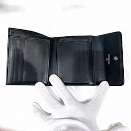 Chanel-Chanel Boy Caviar Skin Tri-fold Wallet-Black