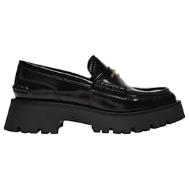 Autre Marque-Carter Lug 45 Loafers in Black Leather-Black
