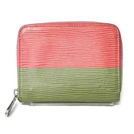 Louis Vuitton-Louis Vuitton Epi Zippy Coin Purse-Coral