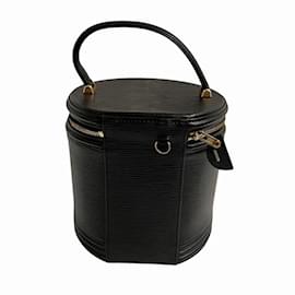 Louis Vuitton-Louis Vuitton Epi Cannes Handbag-Black