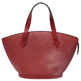 Louis Vuitton-Louis Vuitton Epi Saint Jacques Handbag-Red
