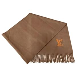 Louis Vuitton-Louis Vuitton Cashmere Stole-Brown