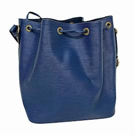 Louis Vuitton-Louis Vuitton Epi Petit Noe M44105 Shoulder Bag-Blue