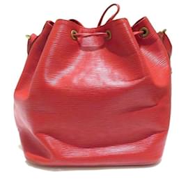 Louis Vuitton-Louis Vuitton Epi Petit Noe M44107 Shoulder Bag-Red
