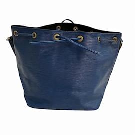 Louis Vuitton-Louis Vuitton Epi Petit Noe M44105 Shoulder Bag-Blue