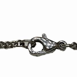 Louis Vuitton-Louis Vuitton Pendant Champs Elysees PM Necklace-Silvery