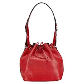 Louis Vuitton-Louis Vuitton Epi Petit Noe Shoulder Bag -Red