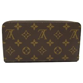 Louis Vuitton-Louis Vuitton Zippy Wallet Monogram M42616-Brown