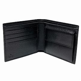 Gucci-GUCCI Off the Grit Bi-fold Wallet-Black,Blue
