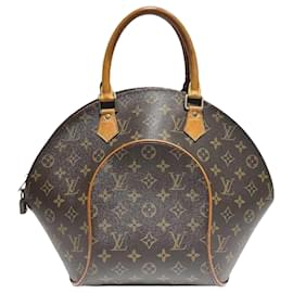 Louis Vuitton-Louis Vuitton Monogram Ellipse MM Handbag-Brown