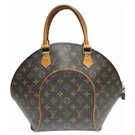 Louis Vuitton-Louis Vuitton Monogram Ellipse MM Handbag-Brown