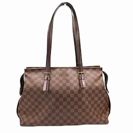 Louis Vuitton-Louis Vuitton Damier Chelsea Shoulder Bag-Brown