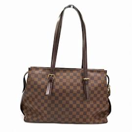 Louis Vuitton-Louis Vuitton Damier Chelsea Shoulder Bag-Brown