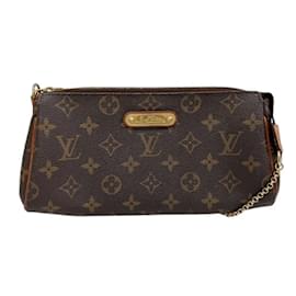 Louis Vuitton-Louis Vuitton Monogram Eva Shoulder Bag-Brown