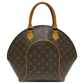 Louis Vuitton-Louis Vuitton Monogram Ellipse MM Handbag-Brown,Monogram