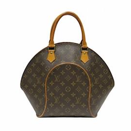 Louis Vuitton-Louis Vuitton Monogram Ellipse MM Handbag-Brown,Monogram
