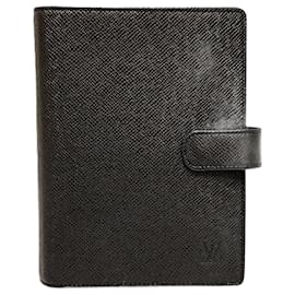 Louis Vuitton-Louis Vuitton Taiga Agenda MM Notebook-Grey
