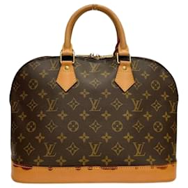 Louis Vuitton-Louis Vuitton Monogram Alma Handbag-Brown,Monogram