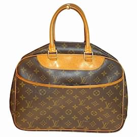 Louis Vuitton-Louis Vuitton Monogram Deauville Handbag-Brown
