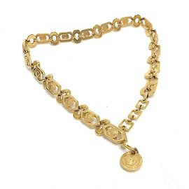 Cinturón de Cadena Medusa Versace Dorado