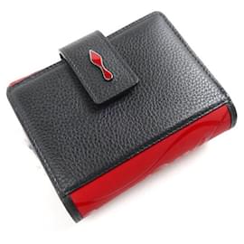 Christian Louboutin-Christian Louboutin Paloma Bifold Wallet Black-Black