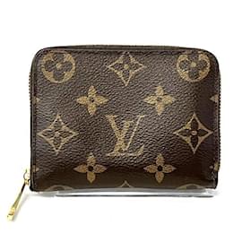 Louis Vuitton-Louis Vuitton Monogram Zippy Coin Purse-Brown