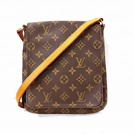 Louis Vuitton-Louis Vuitton Monogram Musette Salsa M51387 Shoulder Bag-Brown