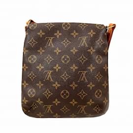 Louis Vuitton-Louis Vuitton Monogram Musette Salsa M51387 Shoulder Bag-Brown