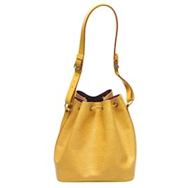 Louis Vuitton-Louis Vuitton Epi Petit Noe Shoulder Bag-Yellow