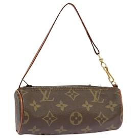 Louis Vuitton-LOUIS VUITTON Monogram Papillon Pouch LV Auth 100597-Monogram
