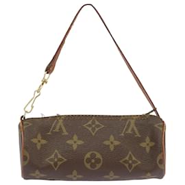 Louis Vuitton-LOUIS VUITTON Monogram Papillon Pouch LV Auth 100597-Monogram