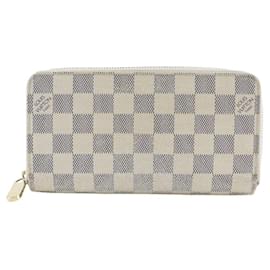 Louis Vuitton-Louis Vuitton Damier Graphite Zippy Wallet-White