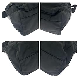 Prada-Prada Nylon Tessuto Triangle Logo Crossbody Bag-Black