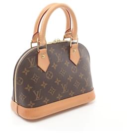 Louis Vuitton-Louis Vuitton Alma BB Monogram Handbag M53152-Brown