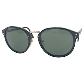 Autre Marque-Ray-Ban Vintage B&L Sunglasses Black Plastic/Metal-Black