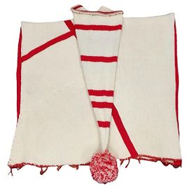 Poncho de lã bordado Loewe 410993 Outro