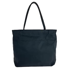 Prada-Prada Nylon Tessuto Logo Tote Bag-Black