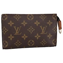 Louis Vuitton-LOUIS VUITTON Monogram Bucket PM Accessory Pouch LV Auth 100591-Monogram