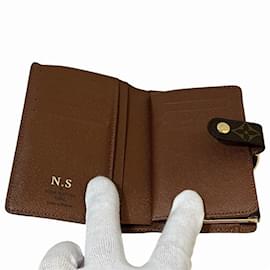 Louis Vuitton-Louis Vuitton Monogram Portefeuille Viennese Bi-fold Wallet-Brown
