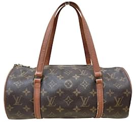 Louis Vuitton-Louis Vuitton Monogram Old Papillon 30 Handbag-Brown