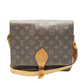 Borsa a Spalla Monogram Louis Vuitton Marrone Monogramma