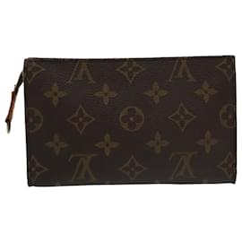 Louis Vuitton-LOUIS VUITTON Monogram Bucket PM Accessory Pouch LV Auth bs20286-Monogram