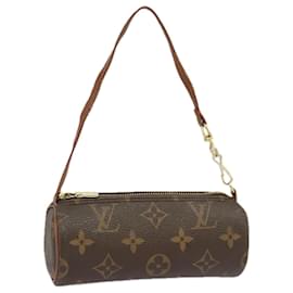 Louis Vuitton-LOUIS VUITTON Monogram Papillon Pouch LV Auth 99779-Monogram