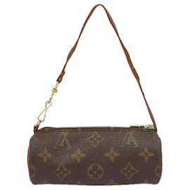 Louis Vuitton-LOUIS VUITTON Monogram Papillon Pouch LV Auth 99779-Monogram