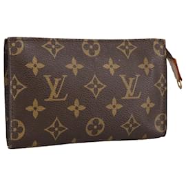 Louis Vuitton-LOUIS VUITTON Monogram Bucket PM Accessory Pouch LV Auth 100610-Monogram