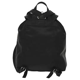 Dolce & Gabbana-DOLCE&GABBANA Backpack Nylon Black Auth bs19996-Black