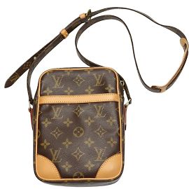 Bolsa de Ombro Monogram Danube Louis Vuitton Marrom